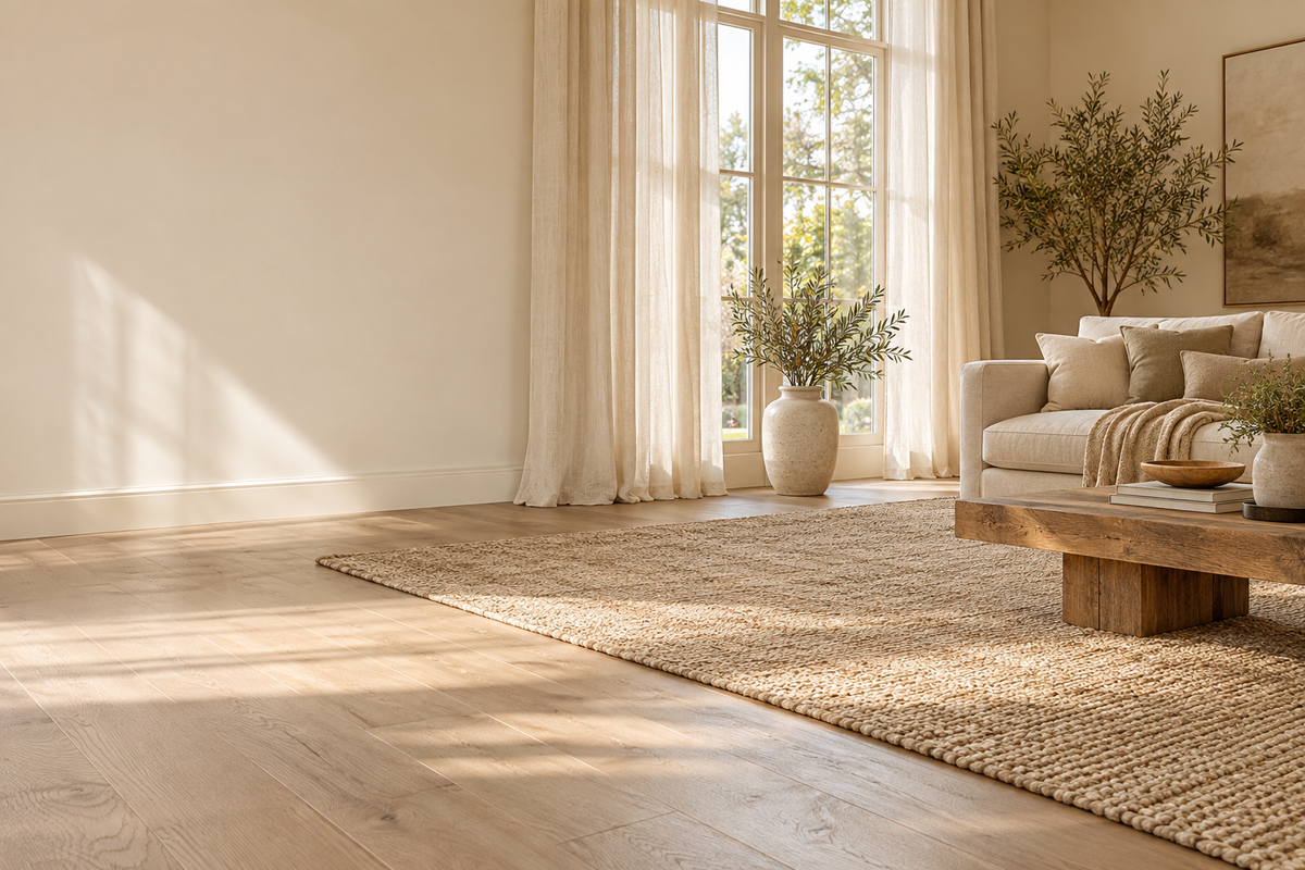 A warm and welcoming living space