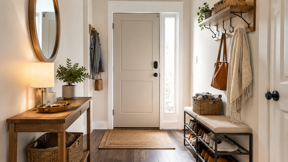 How to Make a Small Entryway Feel Cleaner, Calmer, and Easier to Use