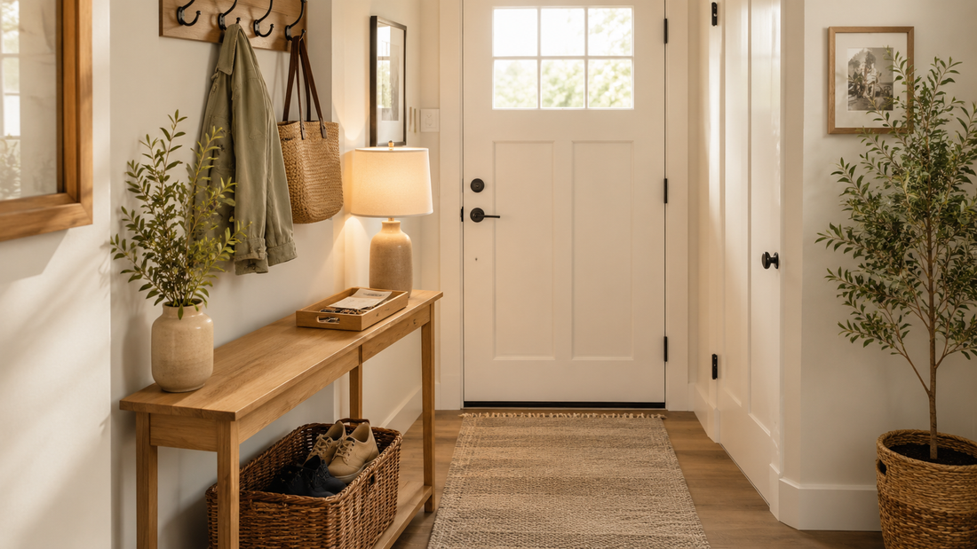 How to Make a Small Entryway Feel Cleaner, Calmer, and Easier to Use