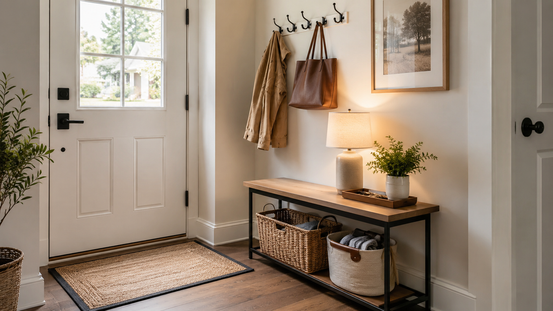 How to Make a Small Entryway Feel Organized Before You Even Leave the House
