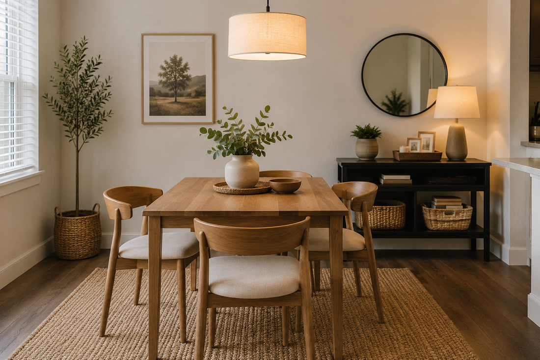 How to Make a Small Dining Area Feel More Comfortable and Organized