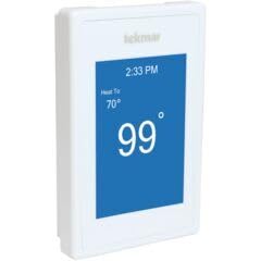 tekmar Wi-Fi Setpoint Control 170 - One Stage Heat or Cool | Innovative Control Unit Connects to Internet | Remote Operation via Watts Home Mobile App | Can Use w/Pools, Hot Tubs, Water Tanks & More