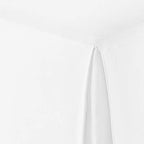 Amazon Basics Lightweight Pleated Dust Ruffle Bed Skirt, Full, Bright White, Wrinkle and Fade Resistant, Machine Washable, Polyester - Image 4