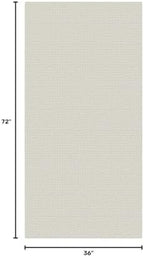 EARTHALL Washable Runner Rug, Non Slip Bedside Rug, 3x6 Ft, Cream/Grayish - Image 2