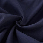 MEILA Wrap Around Bed Skirt for Queen & King Beds, 12" Drop, Navy Blue - Image 6