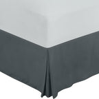 Utopia Bedding Queen Bed Skirt - 20 Pack - Soft Quadruple Pleated Ruffle - Easy Fit with 16 Inch Tailored Drop - Hotel & B&B Quality, Shrinkage and Fade Resistant (Queen, Grey) by UTOPIABEDDING