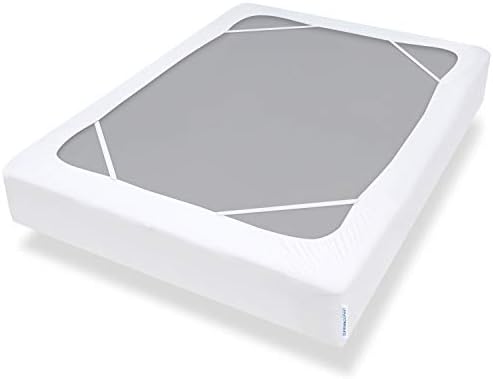 Box Spring Cover Full Size with Smooth and Elastic Woven Material by SpringspiritBedding