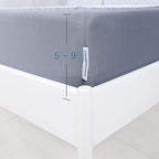 Box Spring Cover Full Size with Smooth and Elastic Woven Material - Image 5