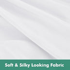 Wrap Around Queen Bed Skirt Split Corner 25" Drop-Elastic Long Dust Ruffle - Image 7