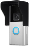 YJNBEST Doorbell Rain Cover Weatherproof Compatible for Ring/Blink Video Doorbells, Universal Anti-Glare Sun Shield Rain Guard for Outside Camera Doorbells/Door Keypad, Inner Diameter 4.68 Inch