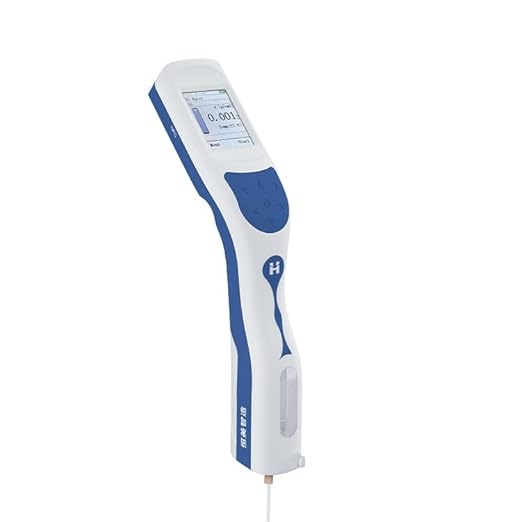 Handheld Liquid Density Meter High Precision, with LCD Display 0.0001 g/cm³ Resolution, Automatic Measurement with Temperature Control, Suitable for Laboratory, Chemical, Food & Beverage Testing
