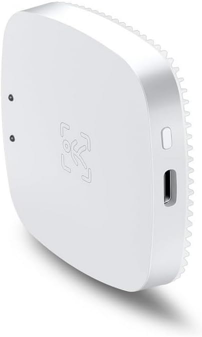 Smart Zigbee/WiFi Motion Sensor, Human Presence Motion Sensor with PIR and Millimeter Wave Detection, Static Presence Recognition, Light and Environmental Monitoring(A)
