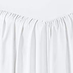 Amazon Basics Ruffled Bed Skirt, Classic Style, Wrinkle and Fade Resistant, Machine Washable, 16" Drop, Full, White - Image 4