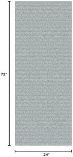 EARTHALL Washable Runner Rug, Non Slip Hall Runner, 2x6 Ft, Turquoise/Gray - Image 2