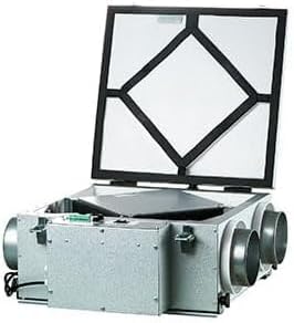 VENTS-US Frigate ERV 80 R - Whole House Energy Recovery Ventilation System, Up to 100 CFM - Continuous Supply of Fresh Air While Exhausting Equal Amounts of Stale Air