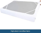 Box Spring Cover Full Size with Smooth and Elastic Woven Material - Image 2