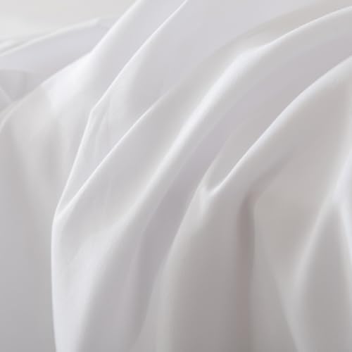 Dorm Room Bed Skirt Twin XL, College DormEssentials - White, 32 Inch - Image 7