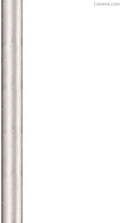 Matthews AT-48-DR-BN Atlas Indoor/Outdoor 48-inch Downrod, Ceiling Fan Accessory, Brushed Nickel