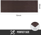 HIYARD Sturdy Front Door Mat, Absorbent Muddy Dirt Resist Welcome Door Mats Outdoor Indoor, Stain and Fade Resistant, Non-Slip Rubber Backing Low Profile Doormat for Entryway, 72×24, Coffee - Image 2
