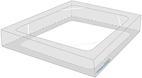 Box Spring Cover Full Size with Smooth and Elastic Woven Material - Image 2