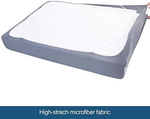 Box Spring Cover Full Size with Smooth and Elastic Woven Material - Image 2