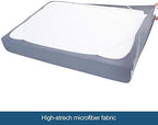 Box Spring Cover Queen Size with Smooth and Elastic Woven Material - Image 2