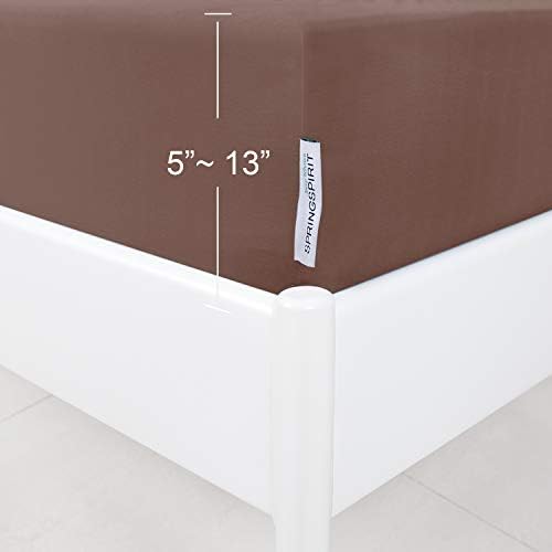 Box Spring Cover Queen Size with Smooth and Elastic Woven Material - Image 5