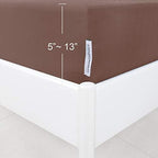 Box Spring Cover Queen Size with Smooth and Elastic Woven Material - Image 5