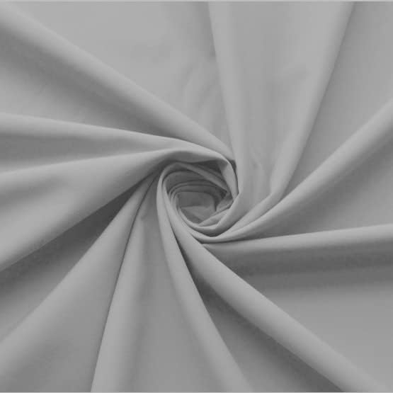 Ruffled Bed Skirt with Split Corners-Dust Ruffle - 15" Drop 100% Microfiber Soft,Sheen & Luxurious Look - Bed Skirts (Light Grey -Full)