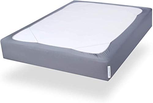 Box Spring Cover King Size with Smooth and Elastic Woven Material by SpringspiritBedding