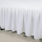 Bed Skirt Full Size Ruffled Bed Skirt with Split Corners - Image 3