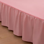 Bed Skirt Twin Size Ruffled Bed Skirts with Split Corners - Image 6