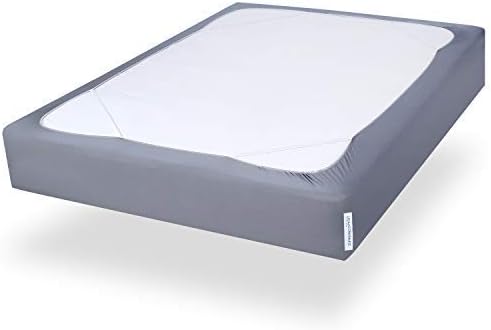 Box Spring Cover Full Size with Smooth and Elastic Woven Material by SpringspiritBedding