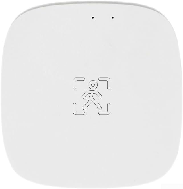 Startbuymore Human Presence Sensor For Zigpee/W1Fi, 5.8G/24G PIR Wired Motion Detector With Millimeter Wave Detection, Compatible TAYA Smert Home(B)