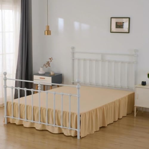 Bed Skirt Full Size Ruffled Bed Skirts with Split Corners - Image 4