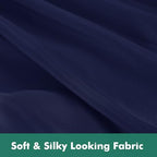 Wrap Around Queen Size Bed Skirt Split Corner 18" Drop-Elastic Dust Ruffle - Image 7