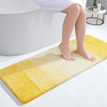 OLANLY Bathroom Runner Rug 47x17, Extra Soft Absorbent Microfiber Bath Rugs by OLANLY