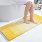 OLANLY Bathroom Runner Rug 47x17, Extra Soft Absorbent Microfiber Bath Rugs by OLANLY