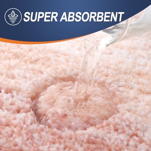 OLANLY Bathroom Runner Rug 70x20, Extra Soft Absorbent Microfiber Bath Rugs - Image 4