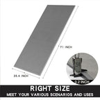 SUMLANS Kitchen Mat for Floor, Washable Non Slip Rugs, Grey - Image 2