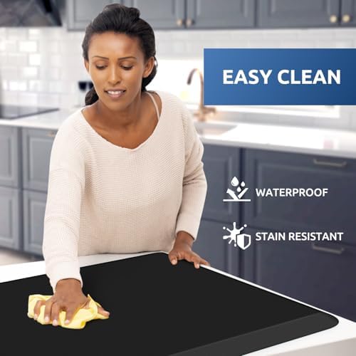0.8" Thick Kitchen Mat Cushioned Anti Fatigue Rug Comfort Floor Mats - Image 3