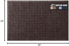 GORILLA GRIP® HydroABSORB Door Mat for Indoor Outdoor Use, 35x23 Coffee - Image 2