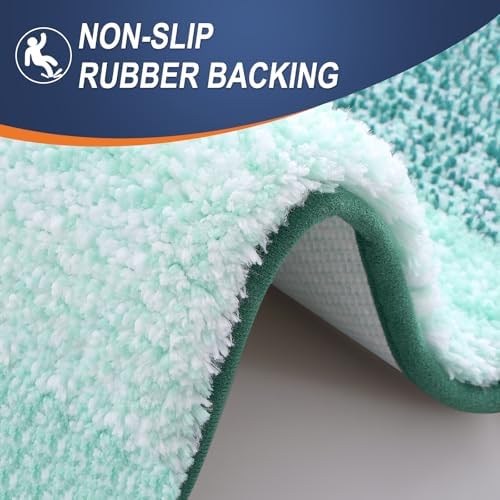 OLANLY Bathroom Runner Rug 40x20, Extra Soft Absorbent Microfiber Bath Rugs - Image 5
