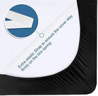 Box Spring Cover Queen Size with Smooth and Elastic Woven Material - Image 4