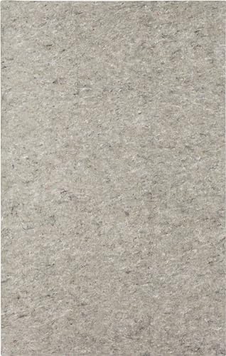 Mohawk Home Non Slip Rug Pad 4' x 6' - 3/8" Thick Felt + Latex Rubber Gripper - Dual Surface Cushion for Hardwood, Carpet, Tile Floors, Made in USA by MohawkHome