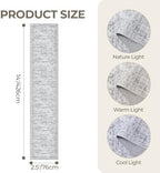 2'6 x 14' Runner Rug Non Slip,Washable Kitchen Rugs,Grey - Image 2