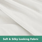Wrap Around Queen Size Bed Skirt Split Corner 15" Drop-Elastic Dust Ruffle - Image 7