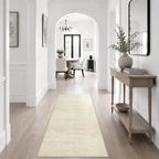 2x5 Washable Runner Rug：Modern Abstract Kitchen Soft Carpet Beige - Image 5