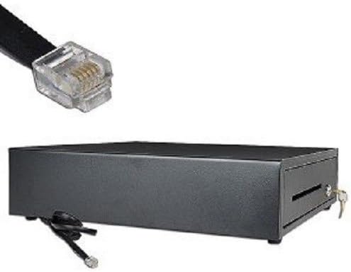 EOM-POS Heavy Duty Cash Register Drawer + Thermal Receipt Printer -for Windows Systems Only