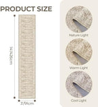 3x14 Runner Rug Non Slip,Washable Hallway Runner Rug,Brown - Image 2